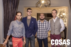 Javier Tolmo, Fabrizio Rubio, Oscar Chang y Adolf Finseth