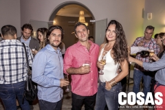 Luis Miguel Pavón, Rodrigo Conroy y Nicole Bordarampe