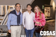 Erinque Mesa, Miguel Belón y Mariafé Florez-Estrada