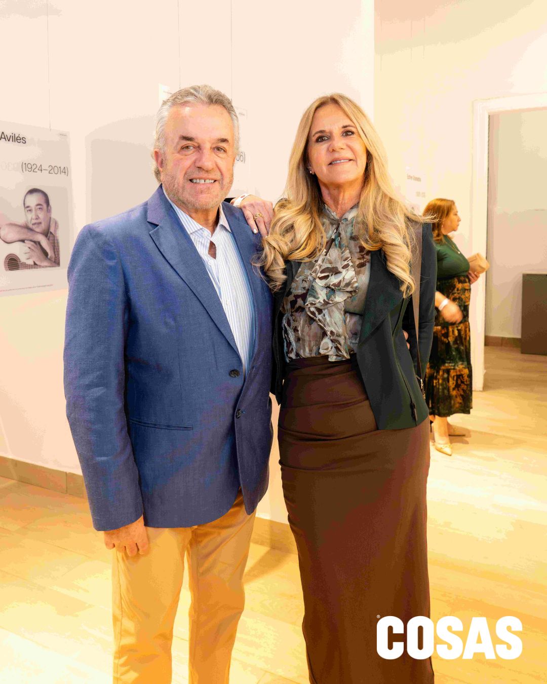 Javier Torrochano y Giuseppina Canepa.