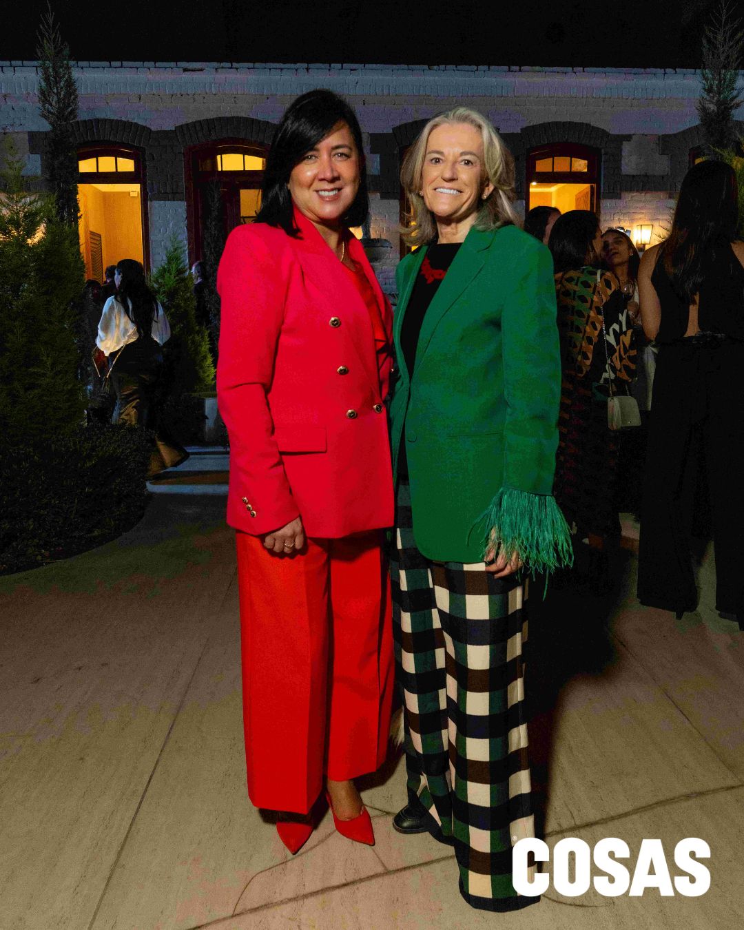 Cecilia Bernuy y María Jesús San Sebastián.