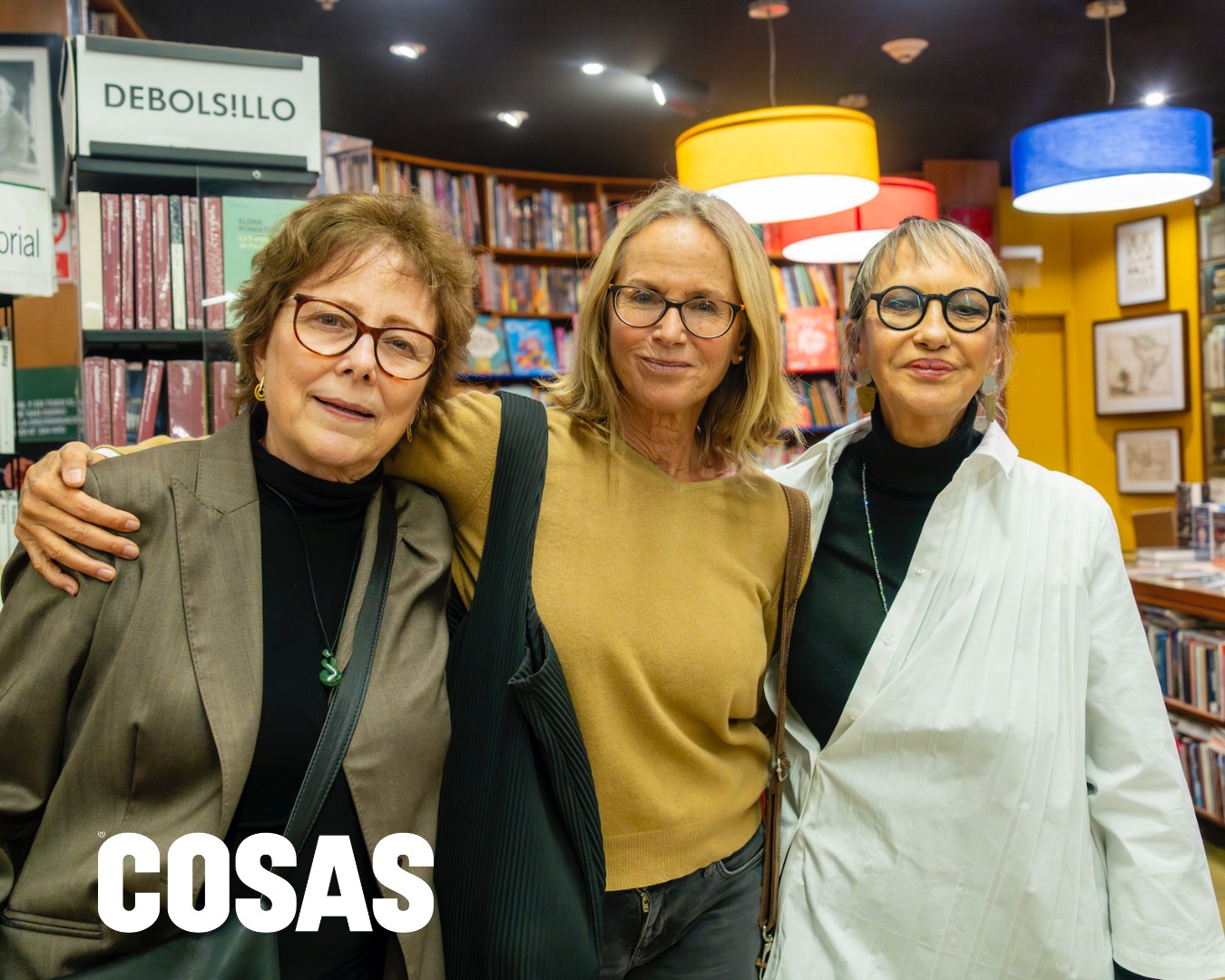 Adela Escardó, Francesa Deneiri y Luz María Buse