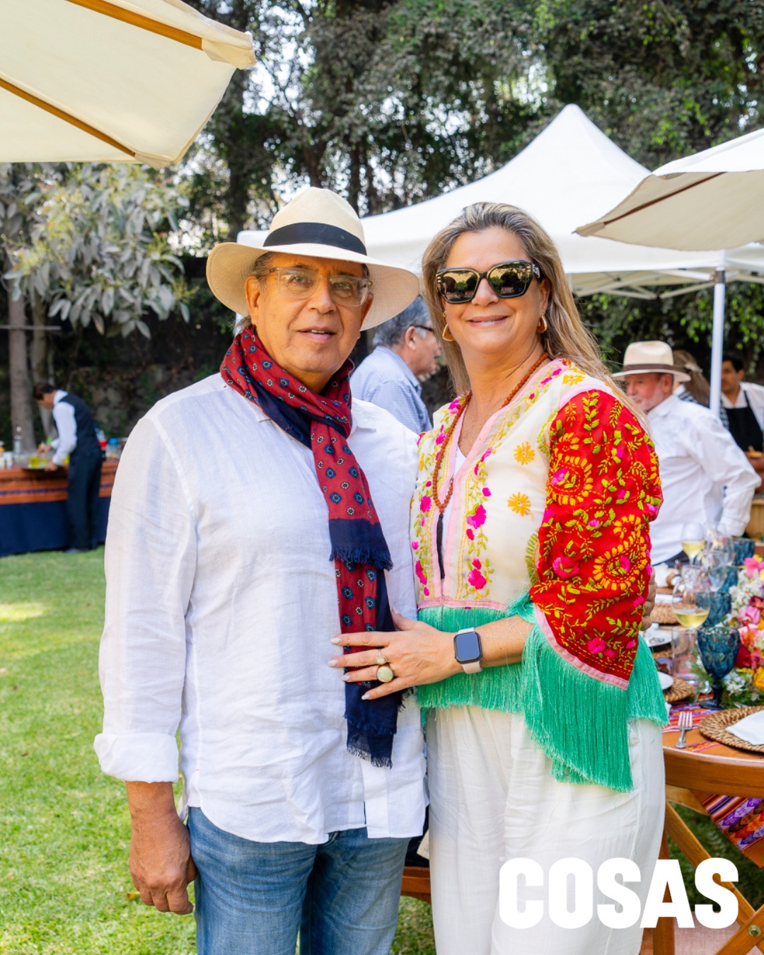 Aldo Berti y Denise García De Los Heros