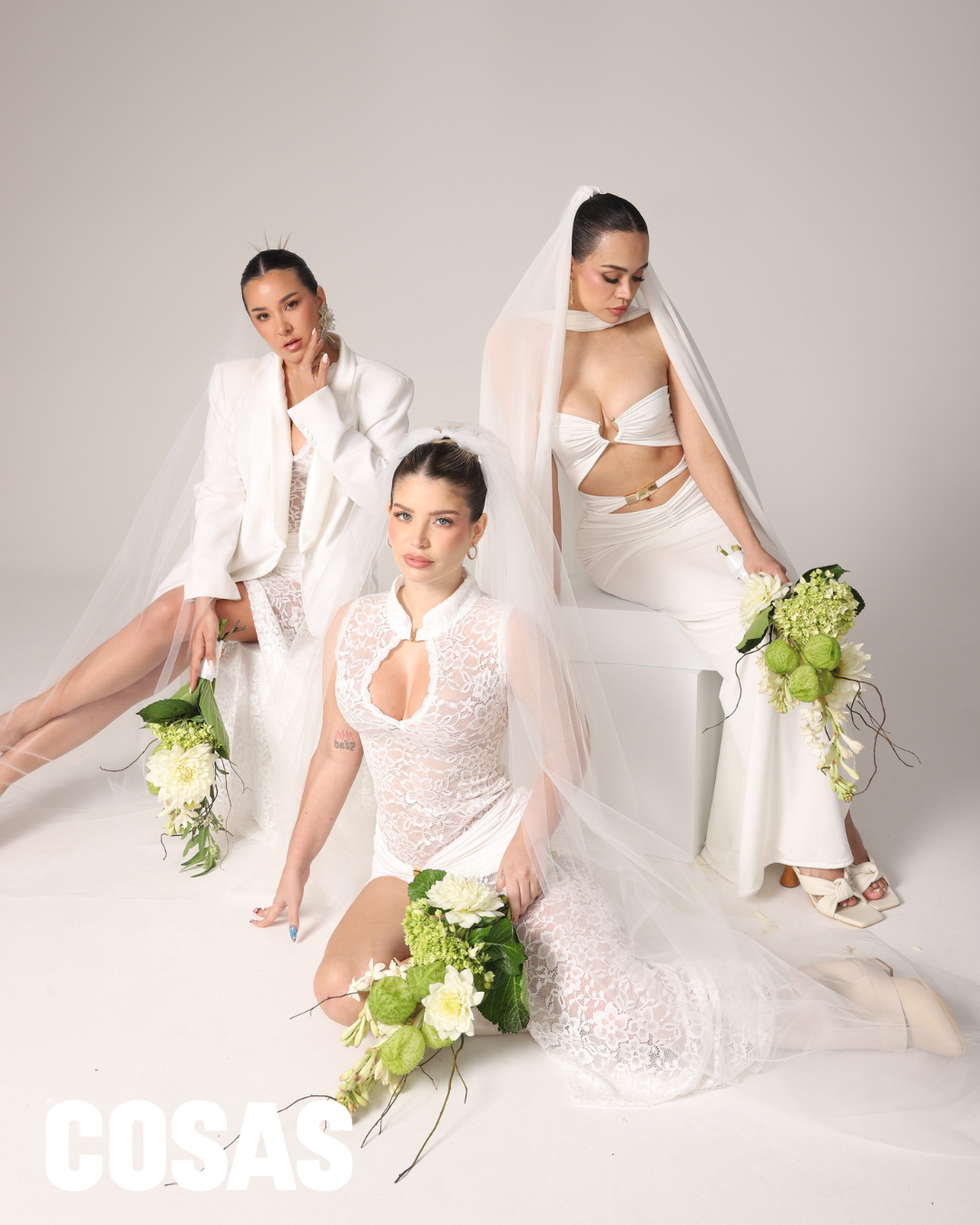 Alessandra Fuller, Flavia Laos y Mayra Goñi