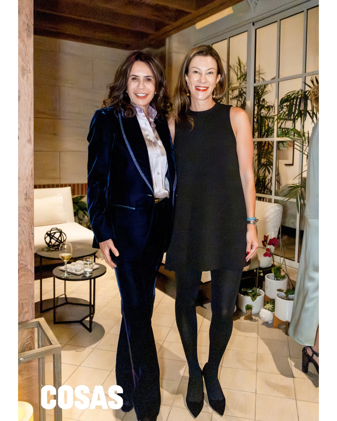 Ana María de Bracamonte y Adriana Roca