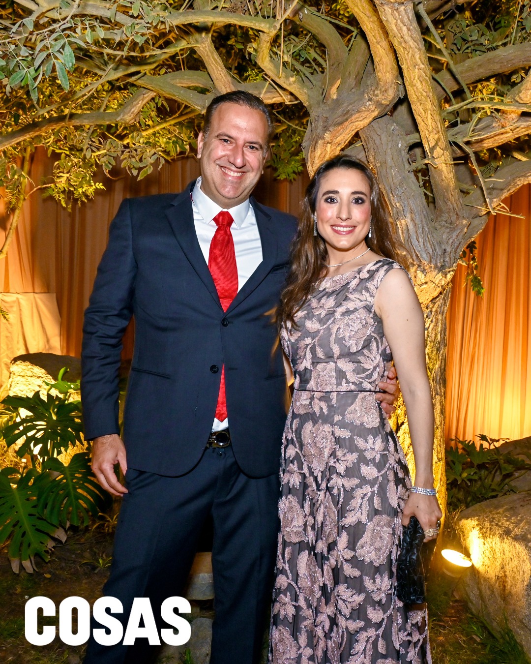 Ángelo Pinasco y Alejandra Santistevan