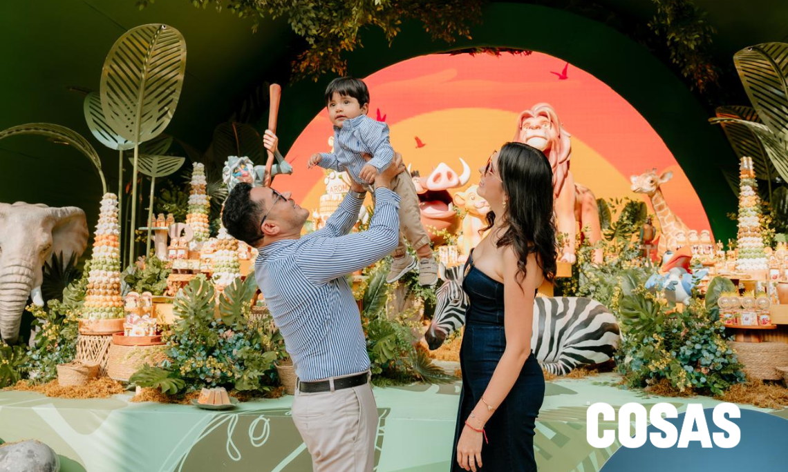 Alexander Blas, Arom Blas y Pamela Marrache