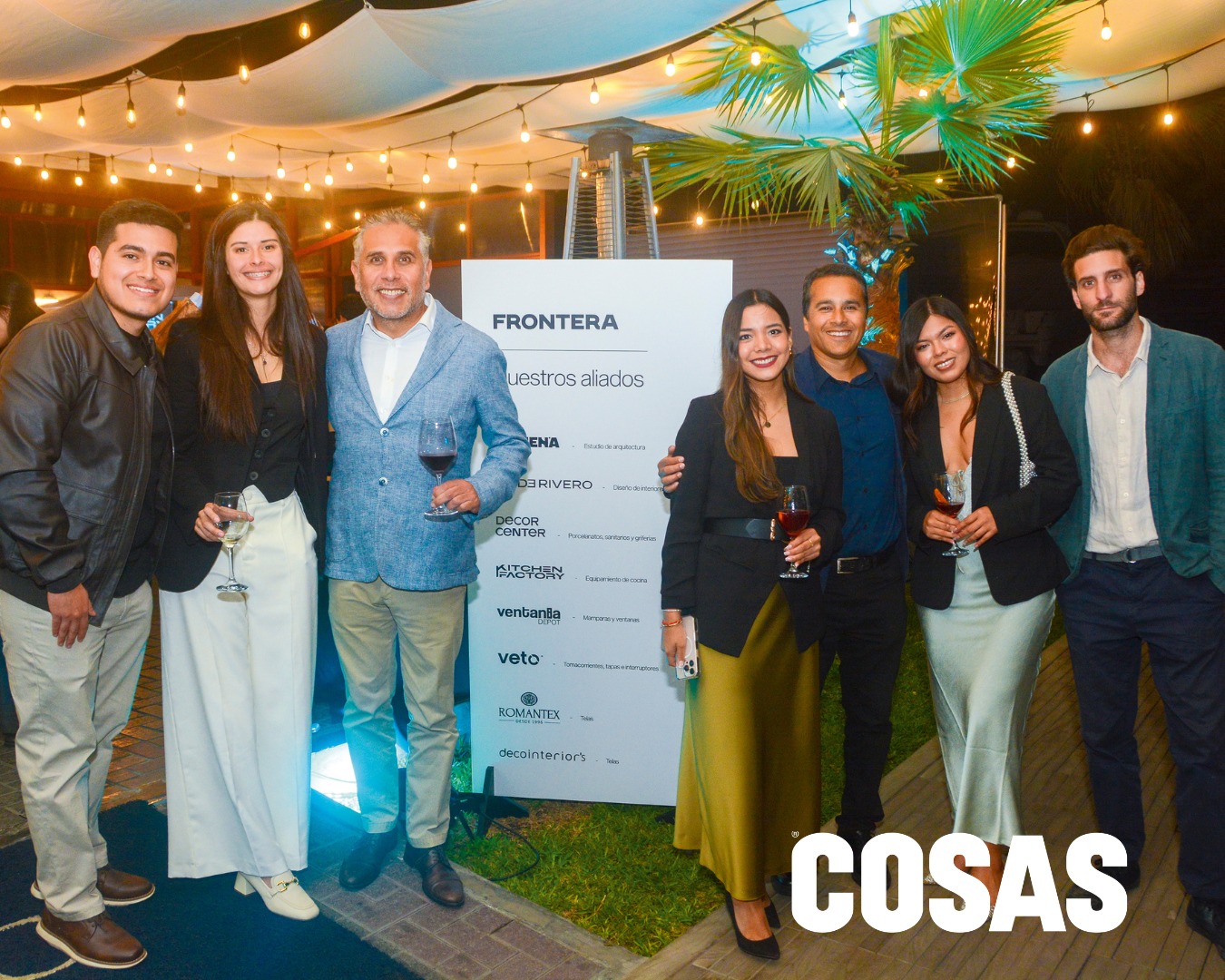 Brayan Abanto, Maríaelena Romero, Marcel Cerdán, Cristina Ortiz, Jorge Prias, Lesly Medina y Jacobo Said