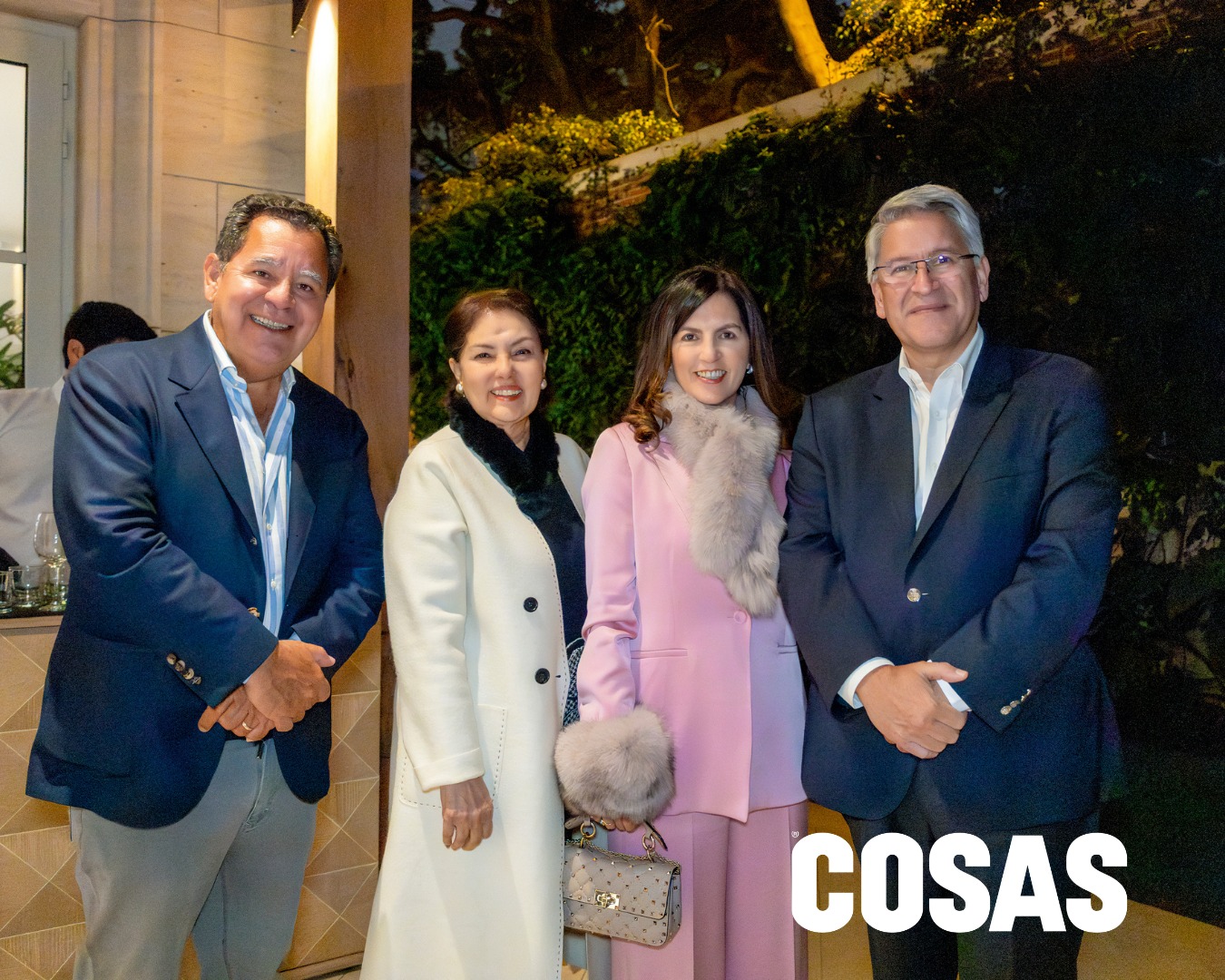 Carlos Añaños, Elizabeth Dulanto de Miró Quesada, Ximena Monteverde y Martín Pérez