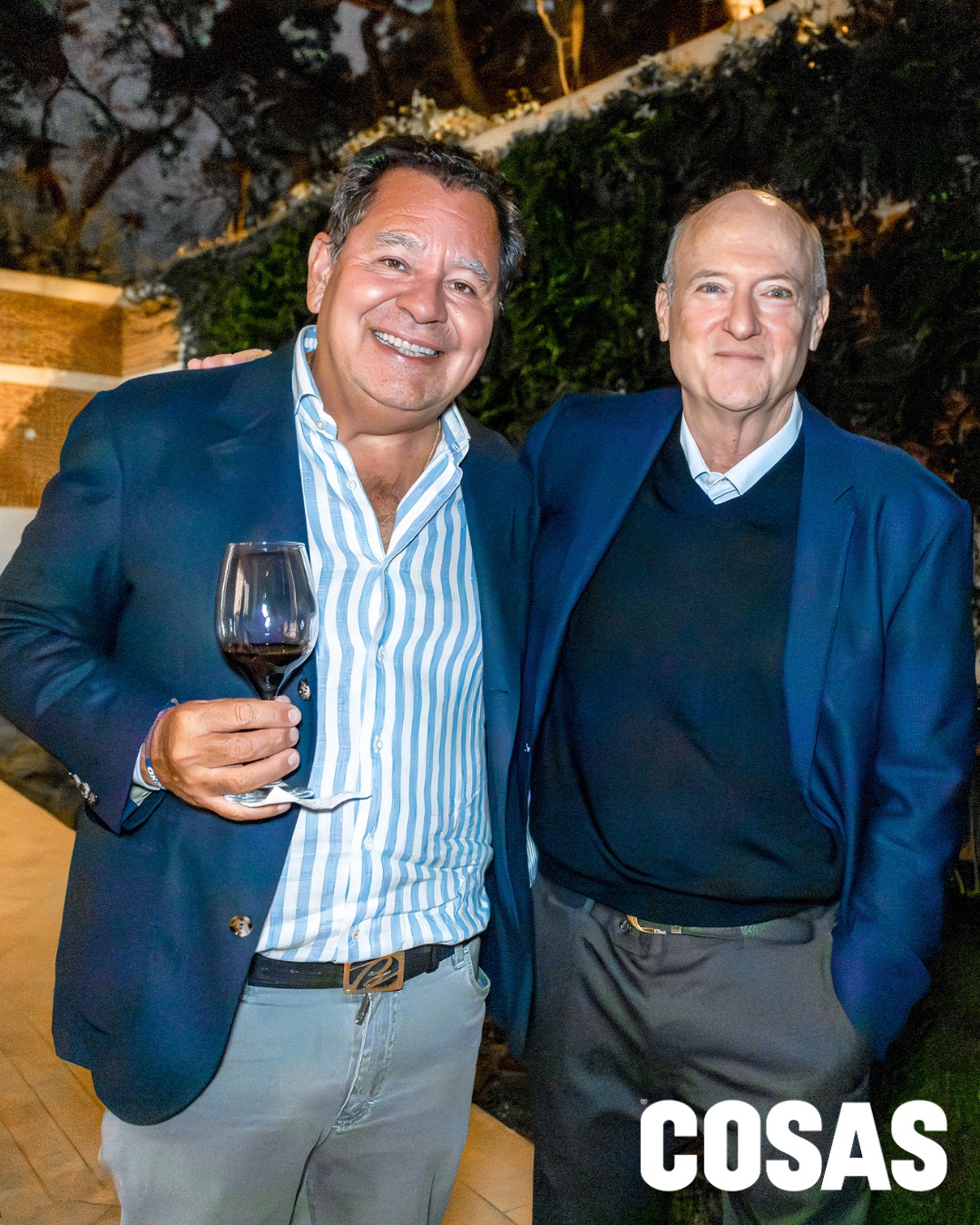 Carlos Añaños y Eduardo Hochschild