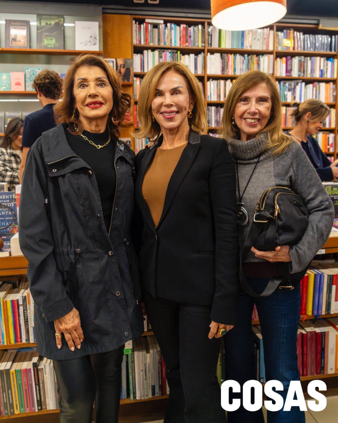 Charo Hanschke, Rosado Orjeda y Cecilia Newton