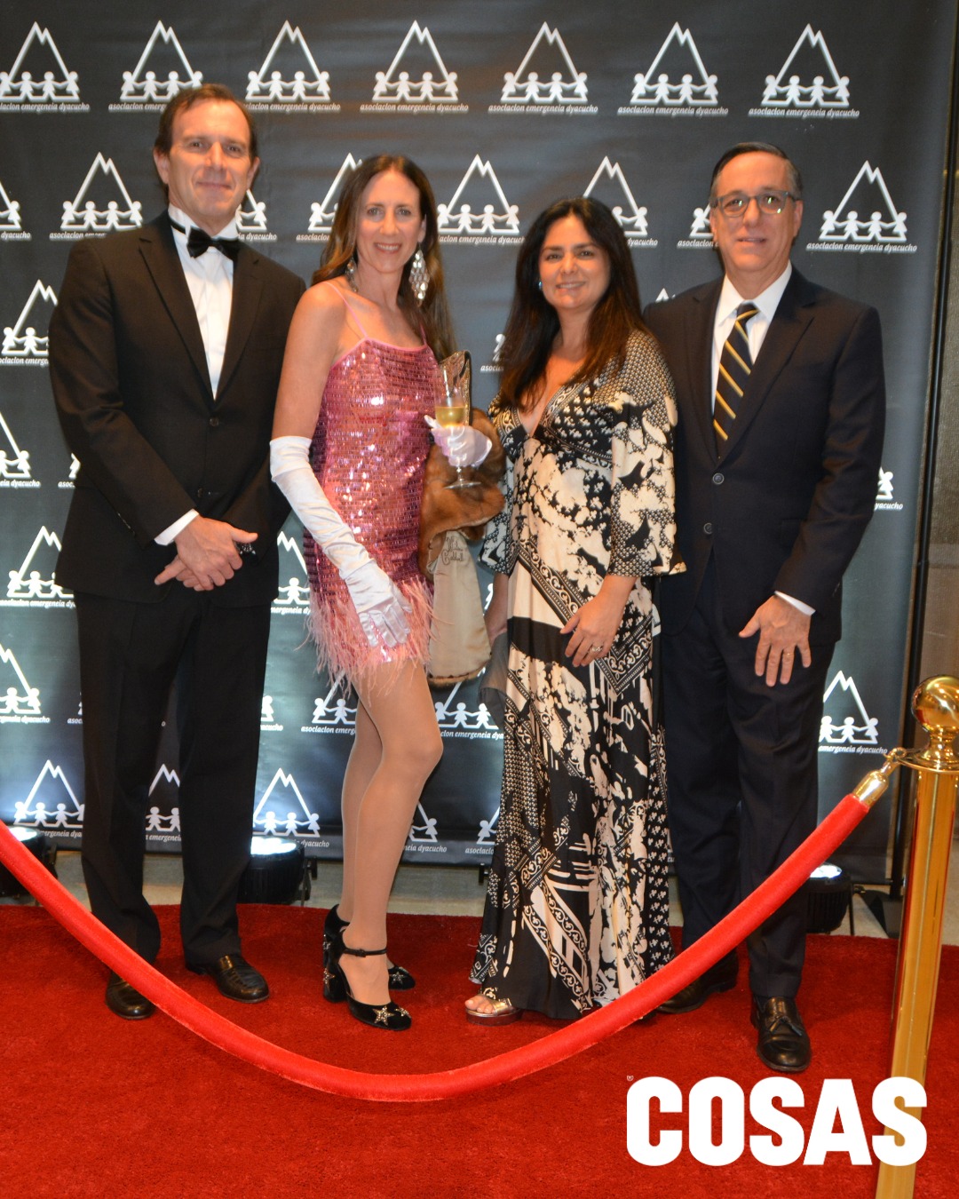 Claudio Zichy, Florencia Badino, Schezira Tabory y Ricardo Milan