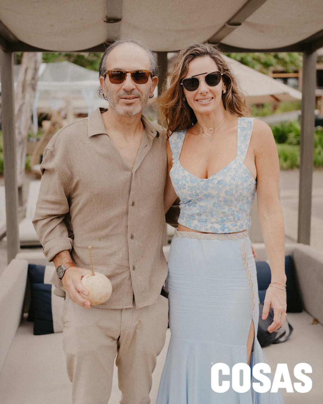 Coque Tapia y Camila Castro