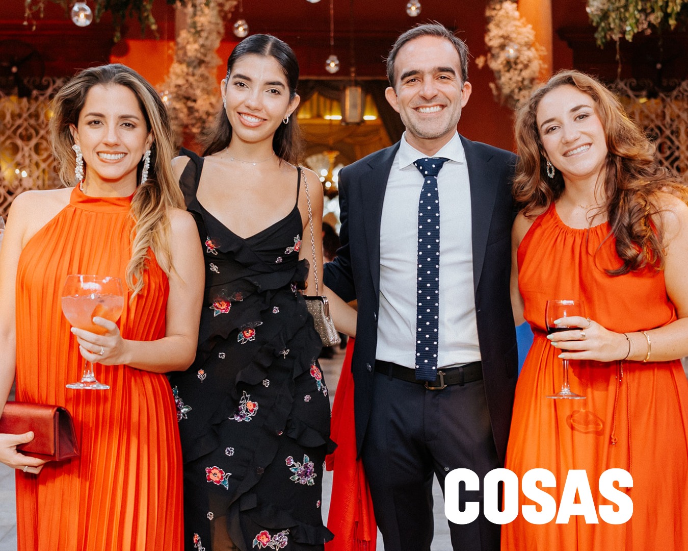 Cristina Cayo, Macarena Morán, Julio Bustamante y Verónica Chirinos