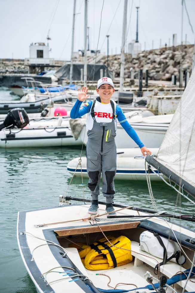 Antonio Remy, la promesa de la vela peruana que ya compite entre los mejores de Sudamérica.