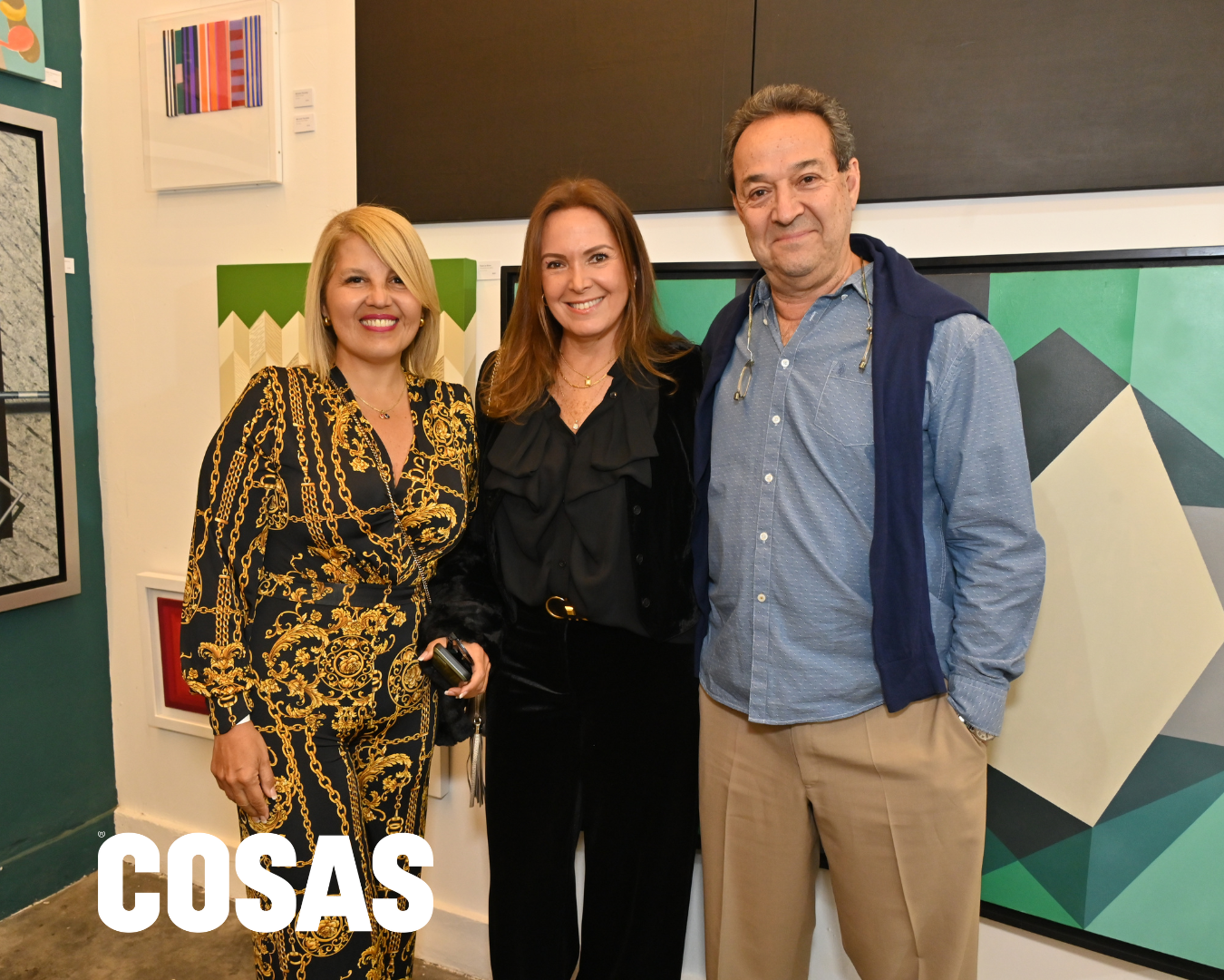 Evely Kuchenbecker, Patty Beas y José Panizo