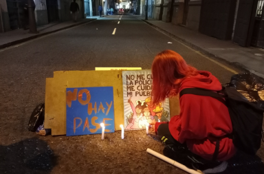 Manifestaciones centro de lima fallecido