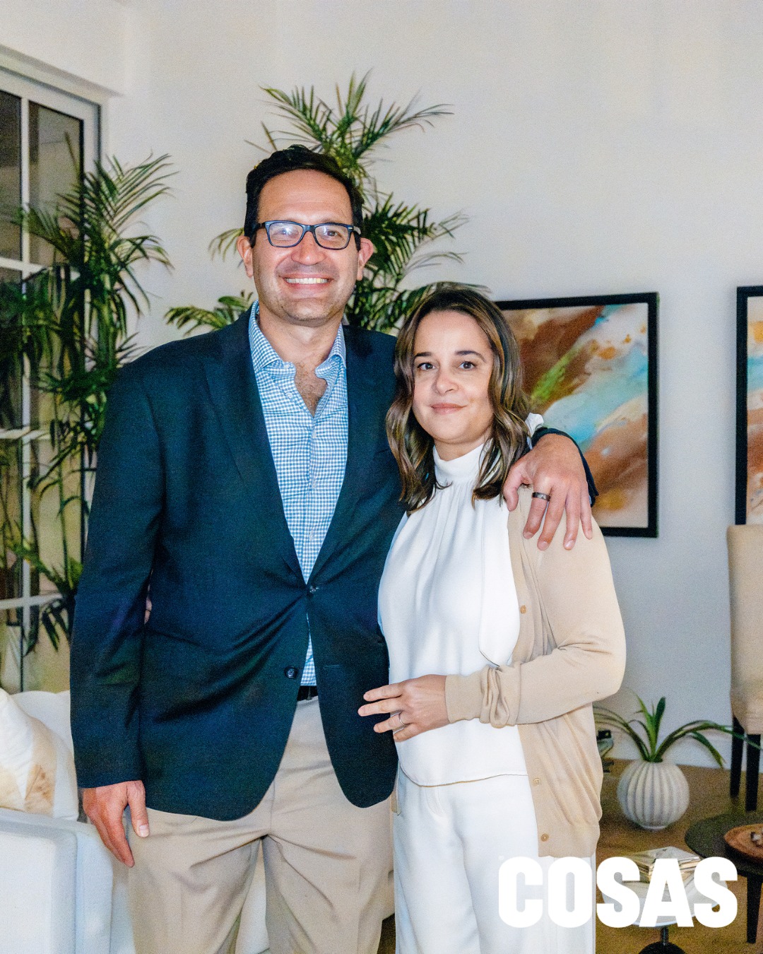 Fernando Bravo, director de Help Perú, y Maria Grazzia Spinzi