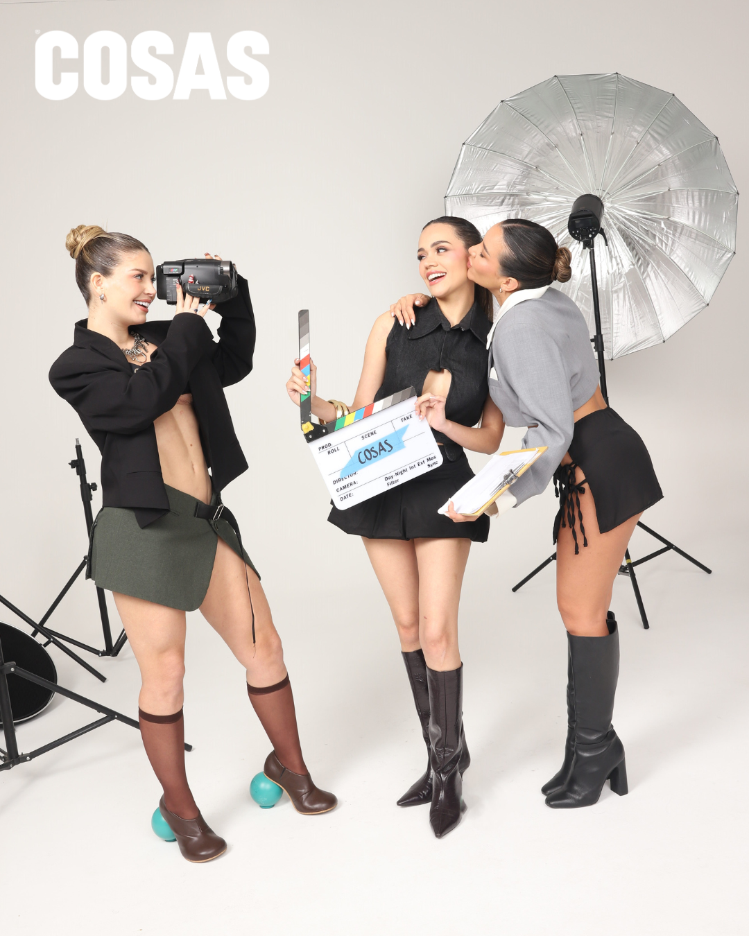 Flavia Laos, Mayra Goñi y Alessandra Fuller