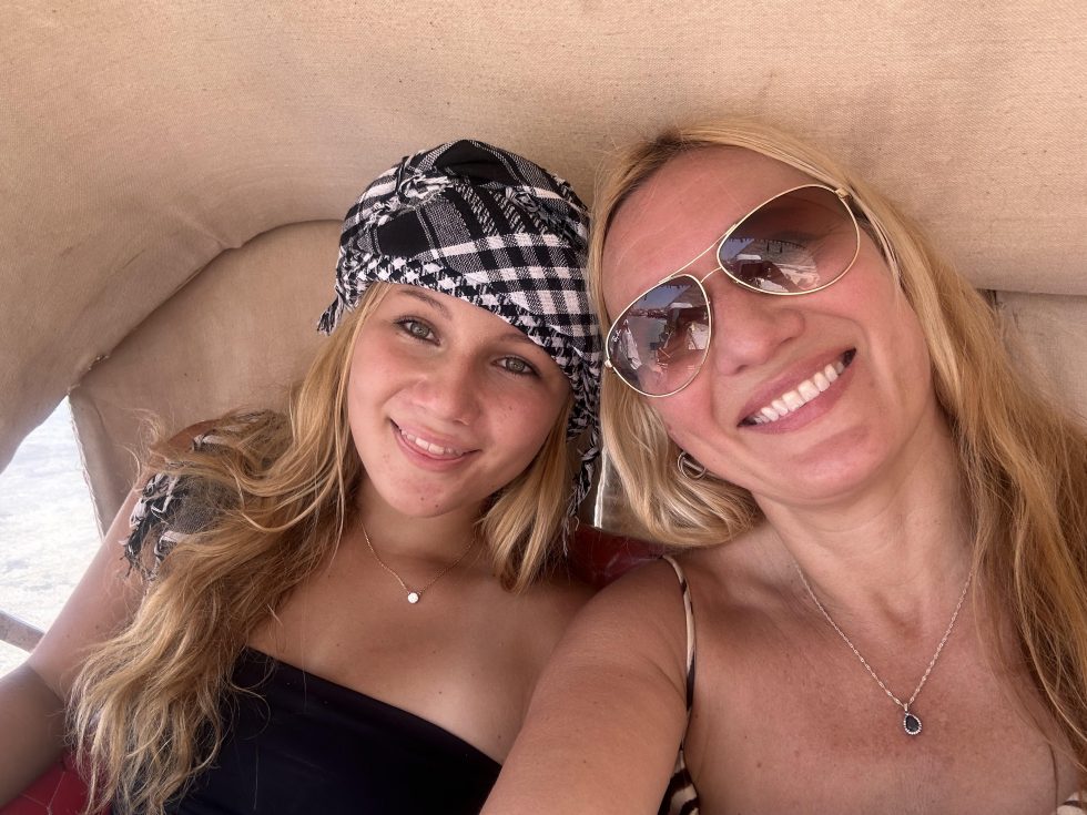 Francesca Maguiña y su madre, unidas dentro y fuera de la cancha. 