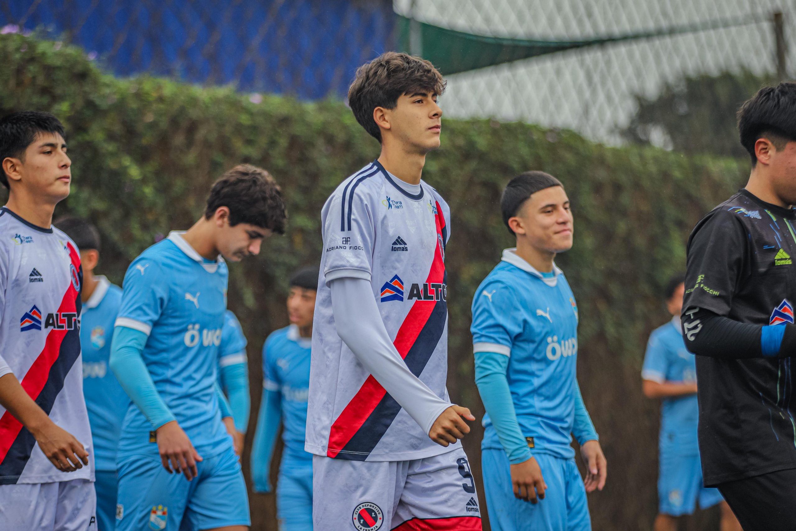 Con 16 años, Alessio Sarmiento es delantero del club La Franja. En los últimos meses, ha participado en los microcliclos de la selección peruana sub17.