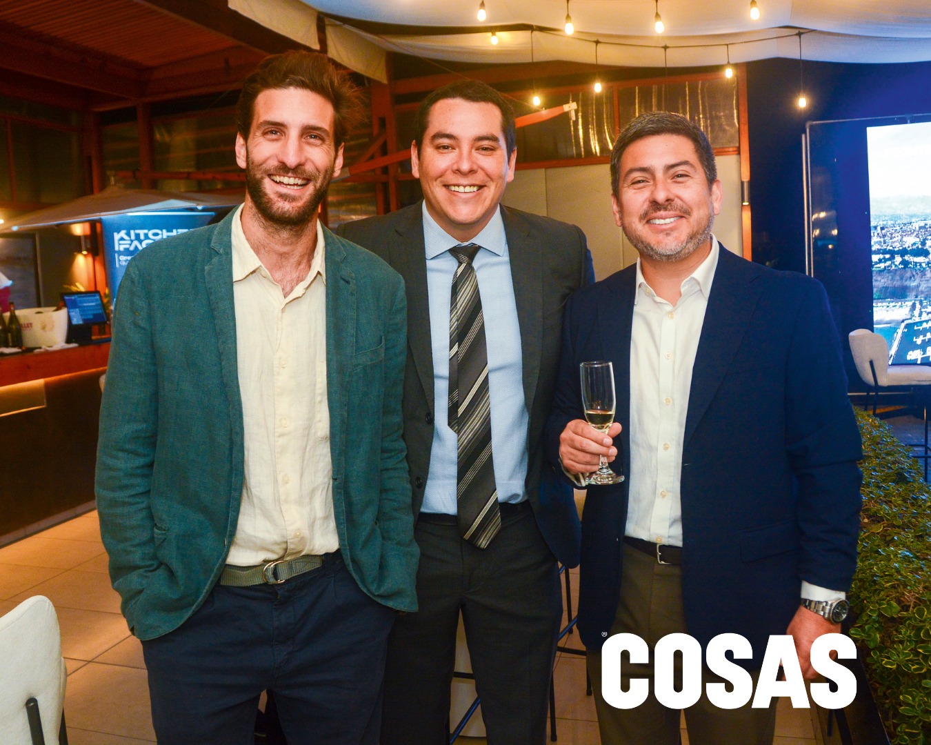 Jacobo Said, Alejandro Málaga y Alexander Cáceres