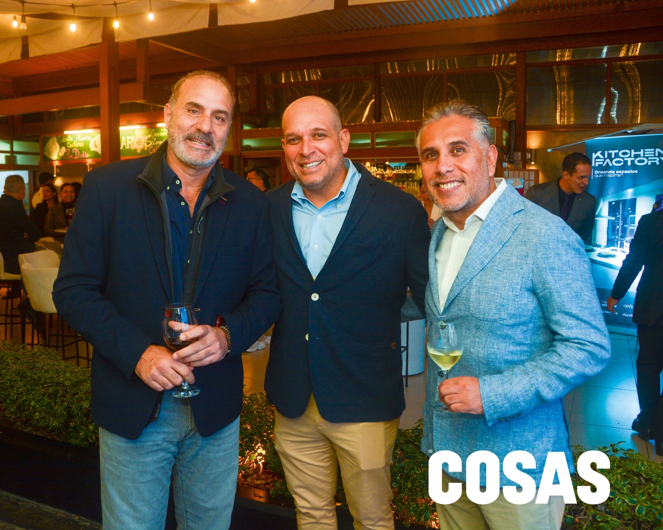 Jacobo Said, Luciano Gardella y Marcel Cerdán