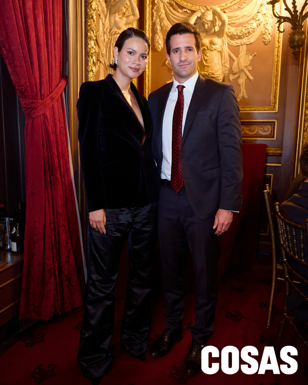 Juanita Burga y Stefano Peschiera