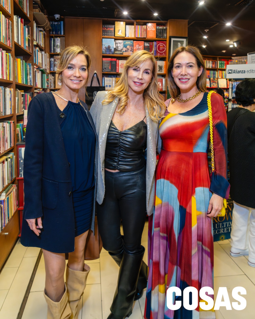 Leslie Mannheim, Karen Mannheim y Elisa Gutiérrez