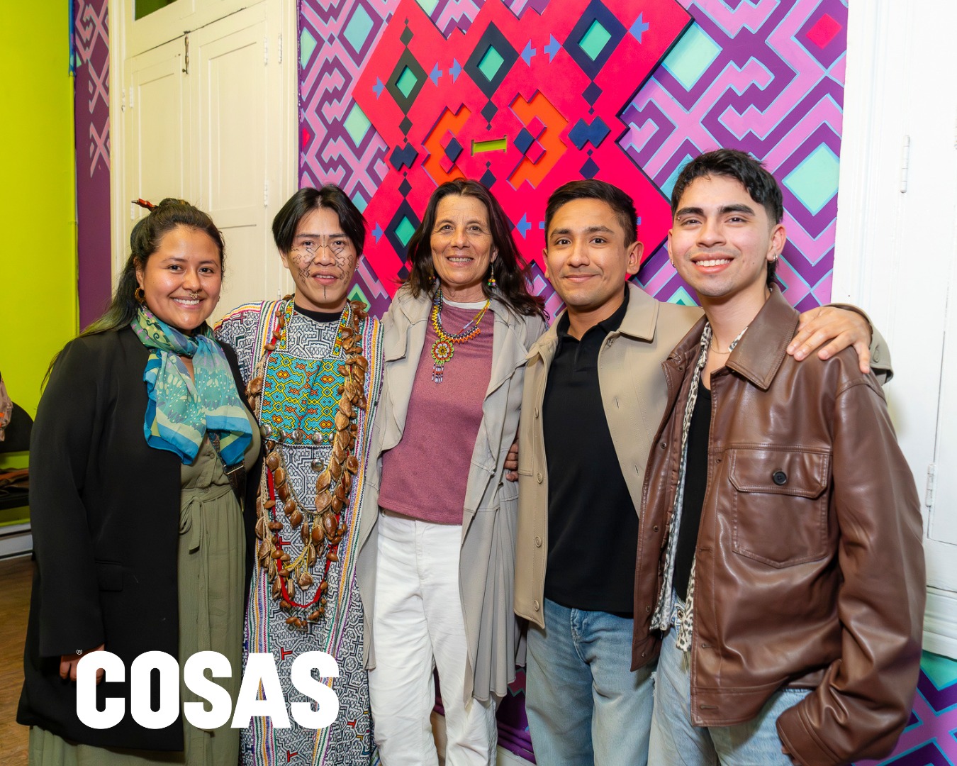 Leslie Tucno, Ronin Koshi, Luisa Elvira Belaunde, Boris Pretell y Daniel Soriano