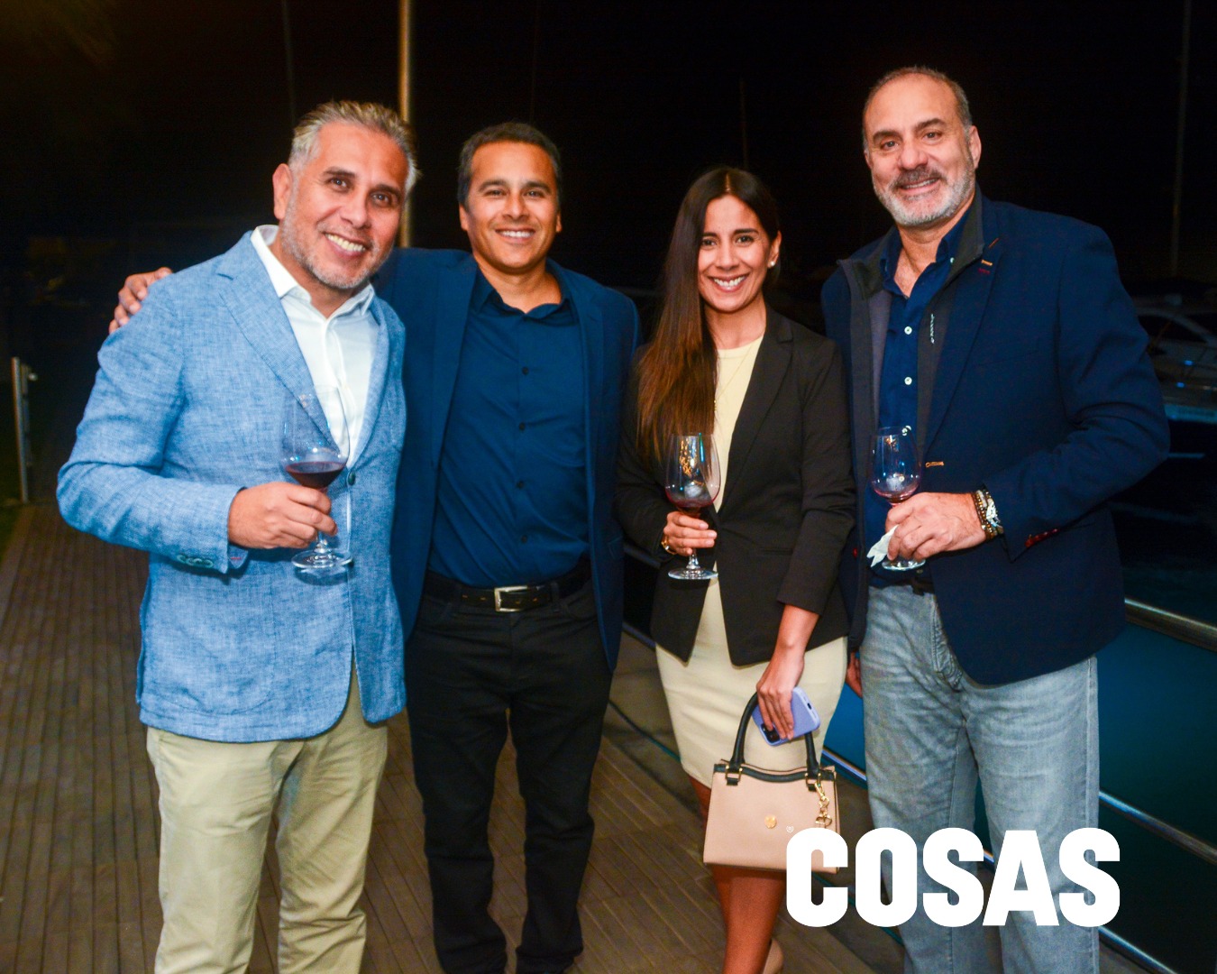 Marcel Cerdán, Jorge Prias, Francesca Solf y Jacobo Said