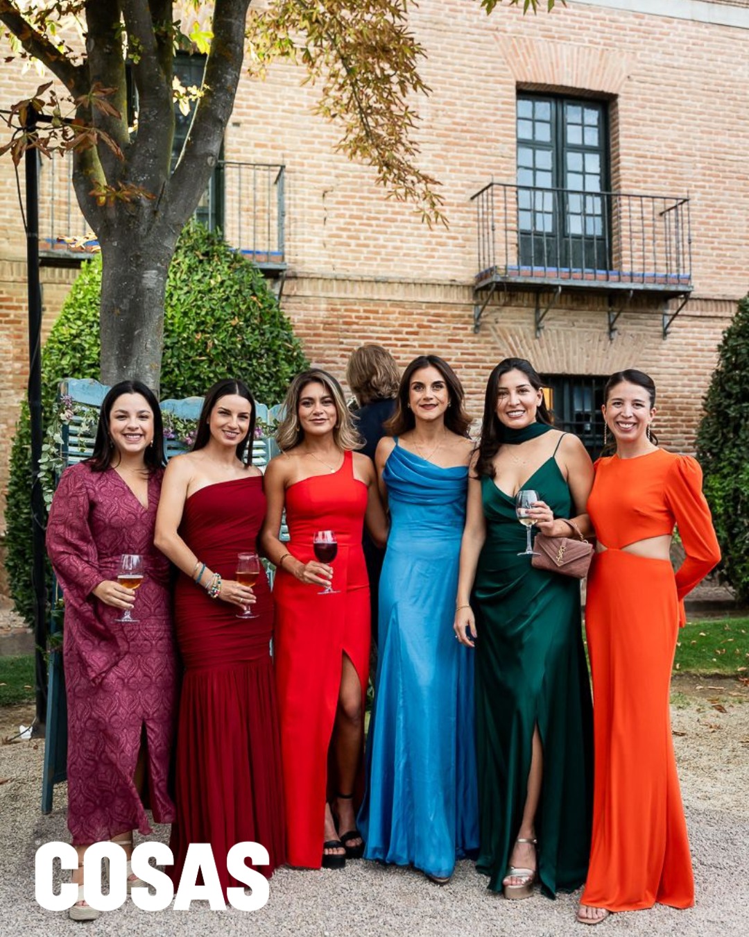 Mariana Vinces, Ale Noriega, Maria Andrea y Maria Paula Zevallos, Luciana Urquiaga y Jimena Cabrejos