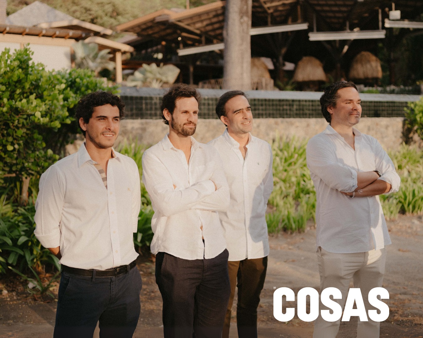 Mario Cánepa, Gabriel Bedoya, Julio Bustamante y Juan Carlos Solidoro