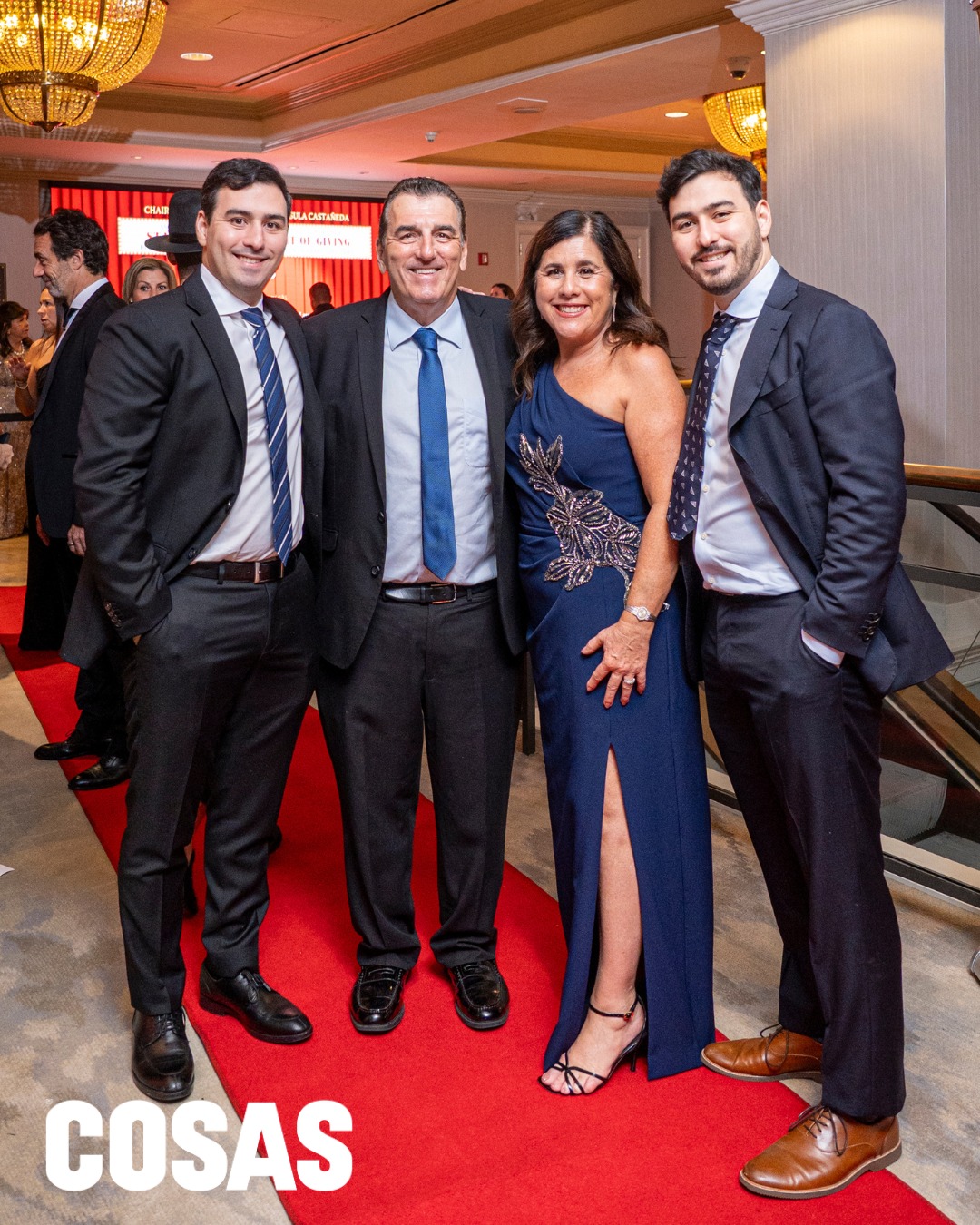 Michele y Stephen Maltagliati Felman, Lucy Felman y Maurizio Maltagliati