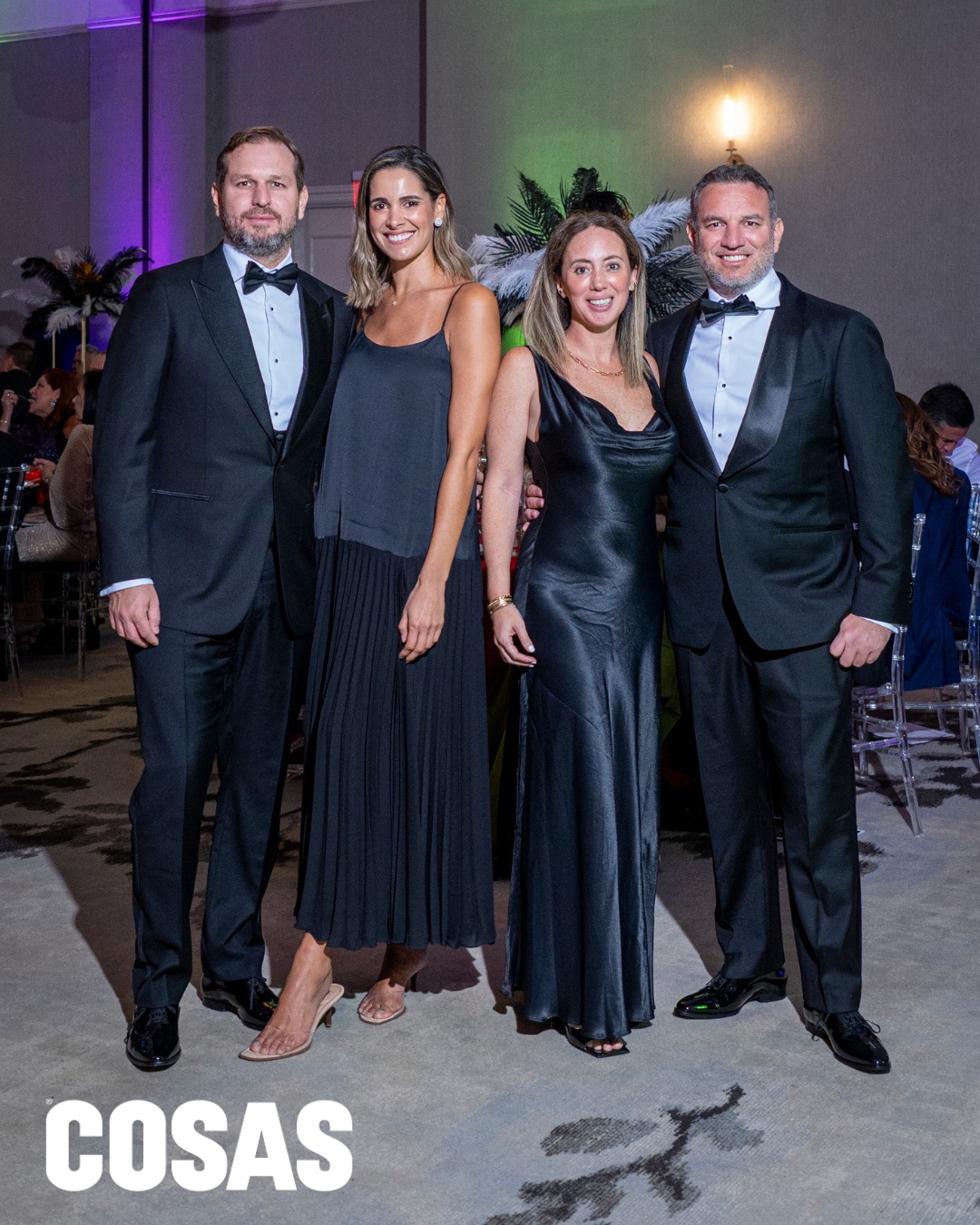 Nicolás Labarthe y Alejandra Bayeto, Pierina Hani y César Labarthe