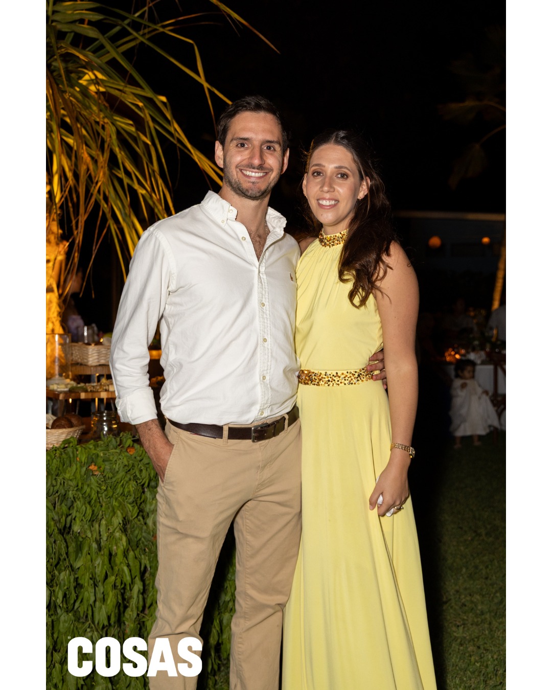 Patrick Fry y Luciana Halfin