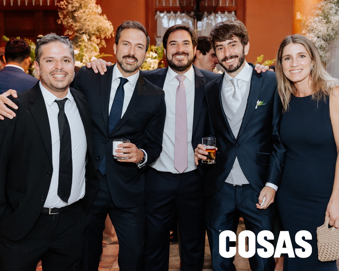 Sebastián Avendaño, Luis Dongo, Ricardo Neumann, Diego Casabonne y Stephanie Penny