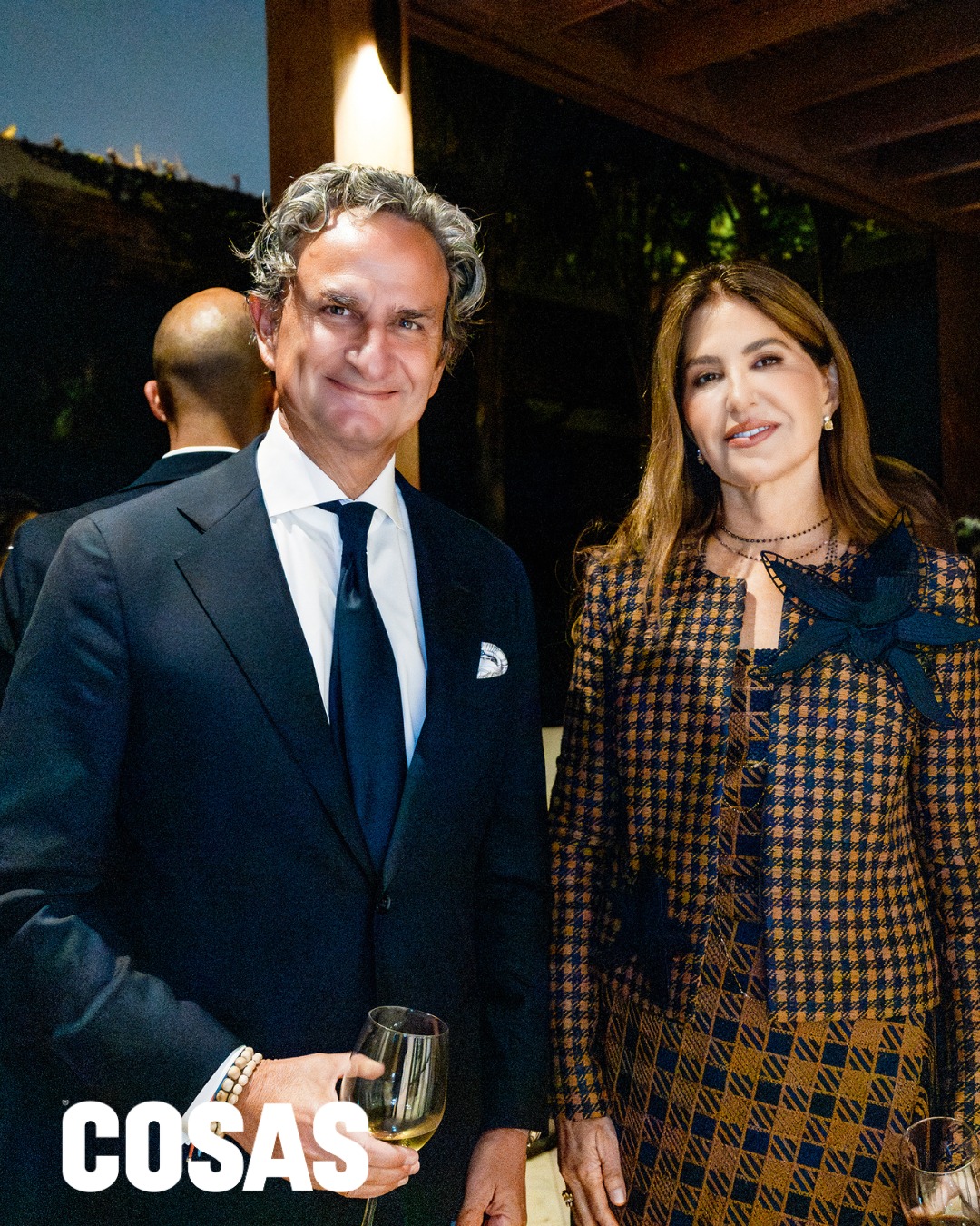 Tito Rebaza y Mariana Correa de Hochschild