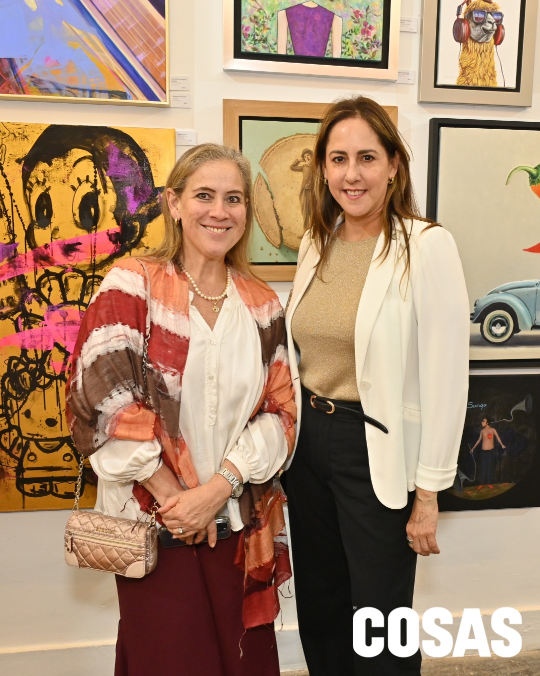 Vivi Castillo y Andrea Chiri