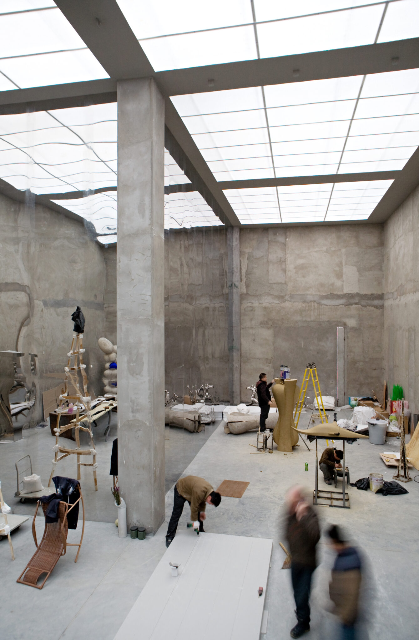 Estudio de Not Vital en Caochangdi, Pekín, China (2008–2021).