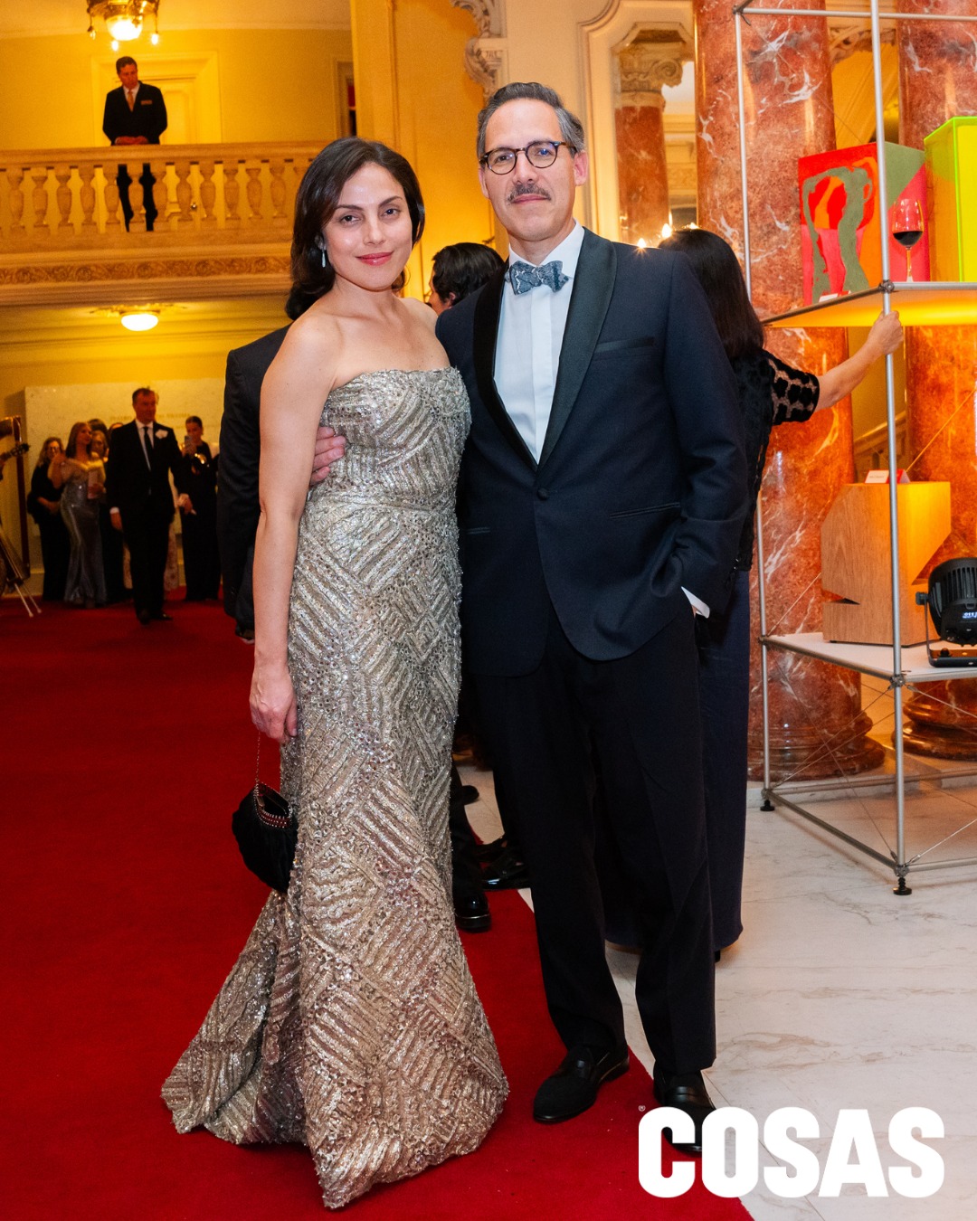 Adriana Miro Quesada y Álvaro Collas