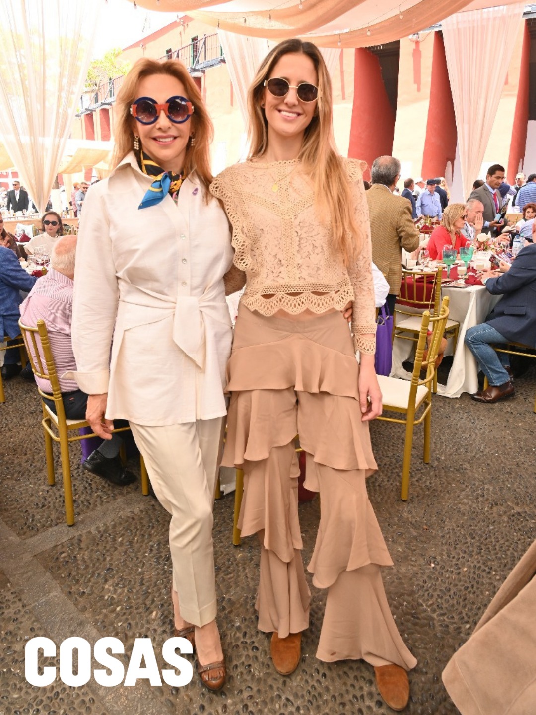 Ana Mark y Cristina Salinas