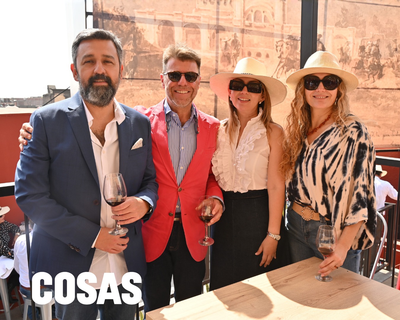 Antonio Cuenca, Avelino España, Ashly Frias y Mosi Mosquera