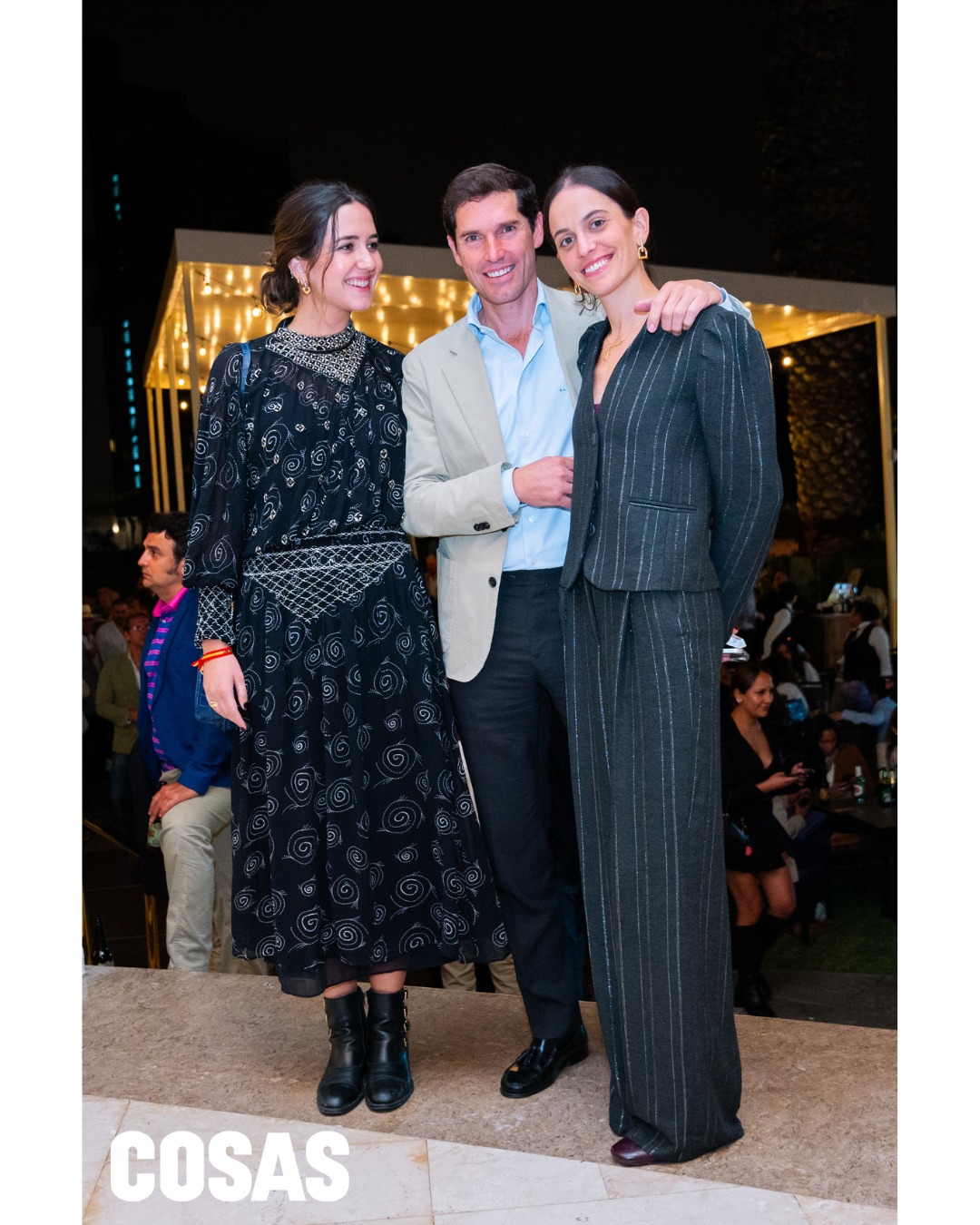 Blanca Mugüerza, Sergio Aguilar y Sara de la Vega