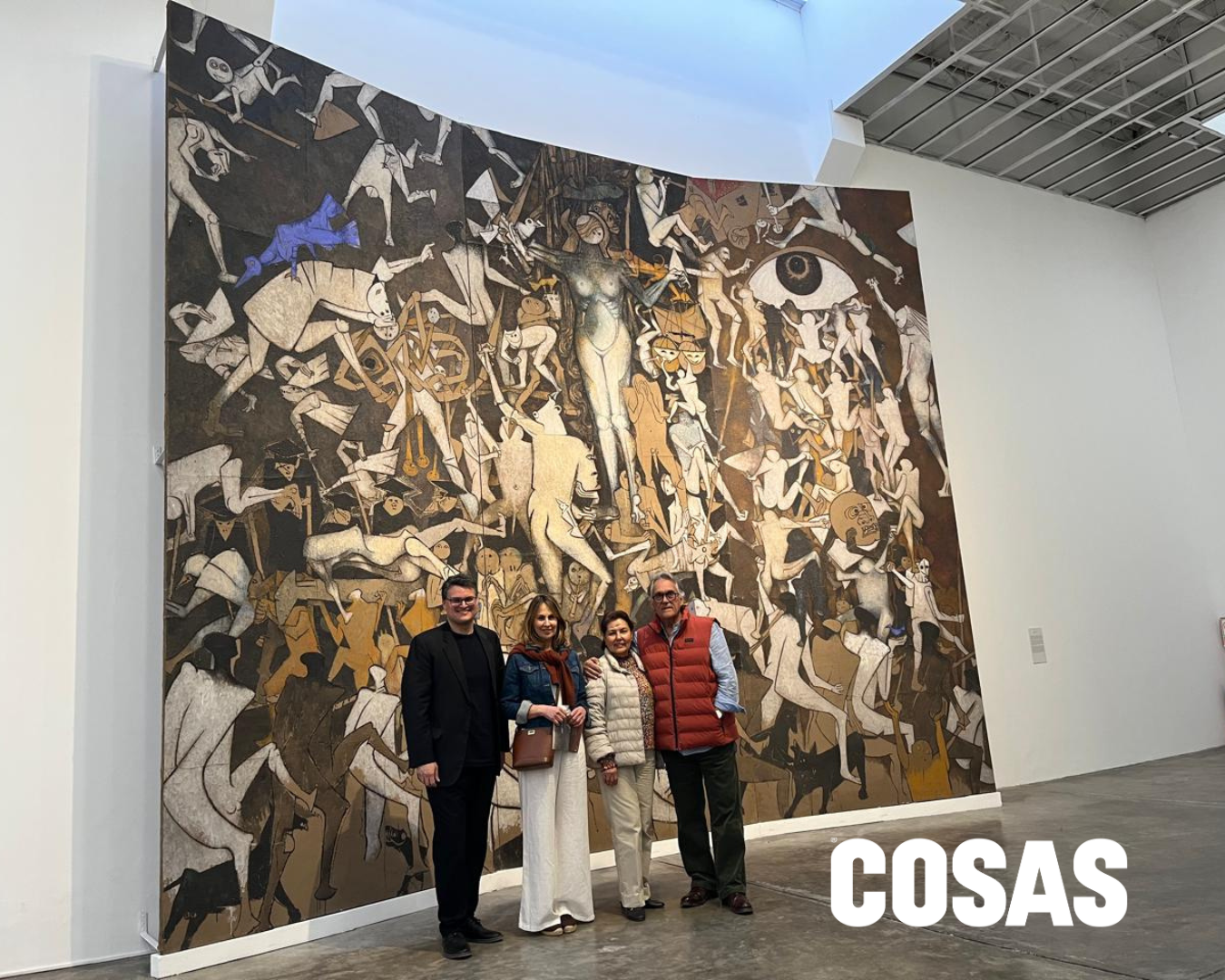 Carlos García Montero, María Laura Hernández de Agüero, Elizabeth Dulanto y Armando Andrade.