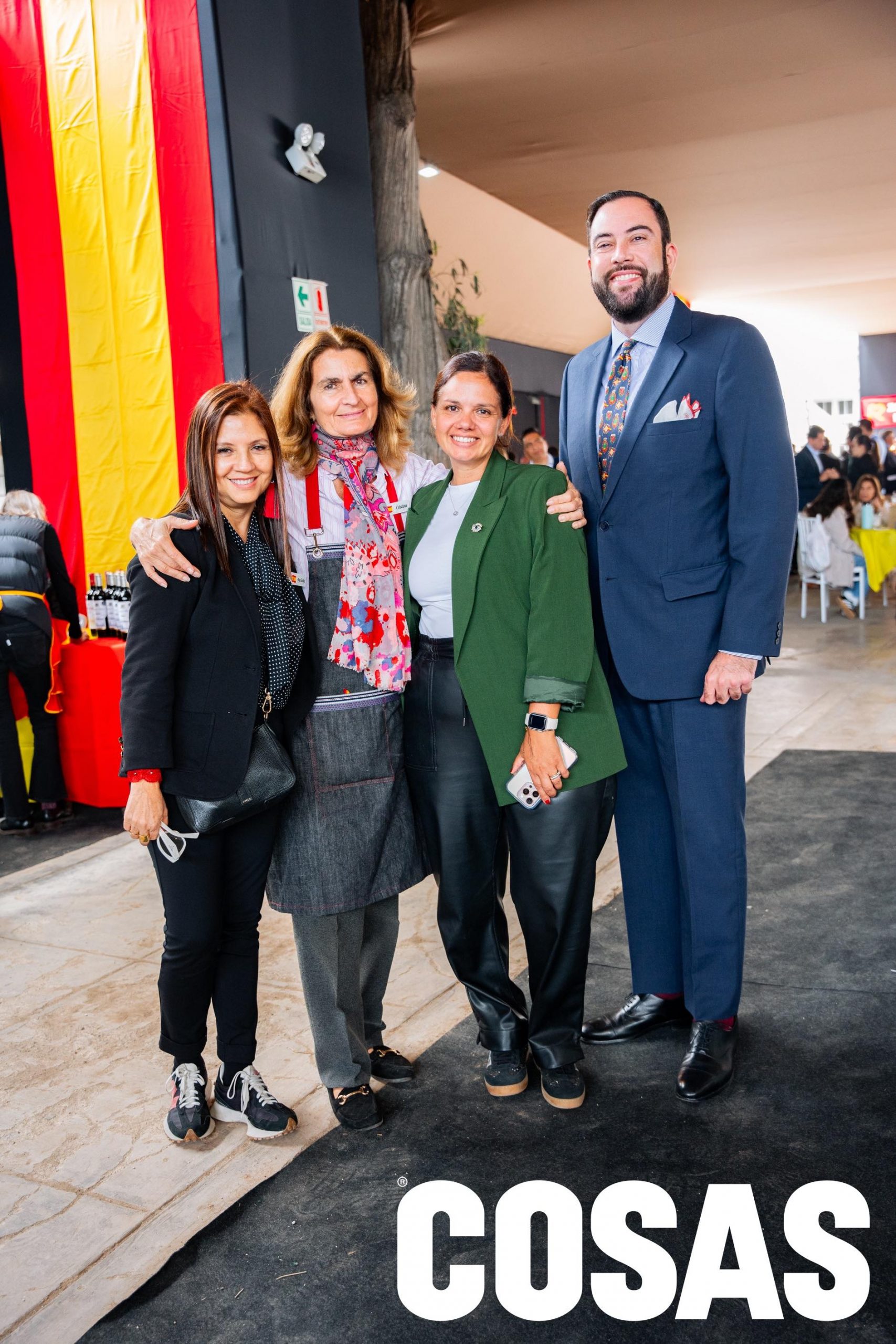Ana Cecilia Mostajo, Cristina Matossian, Fiorella Corrochano y Daniel Yáñez.