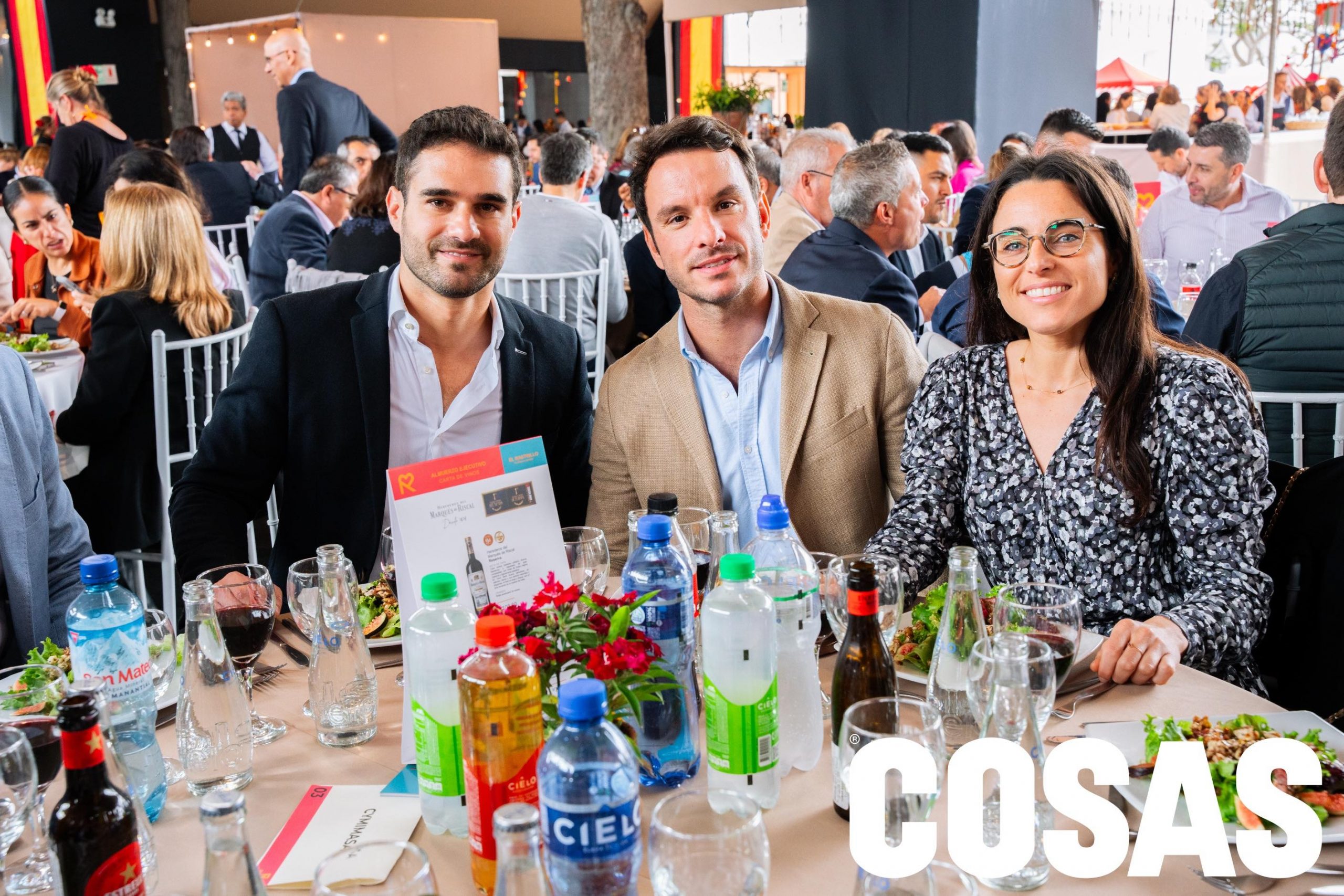 Ignacio Saiz, Jorge Alonso y Adriana Agudo.