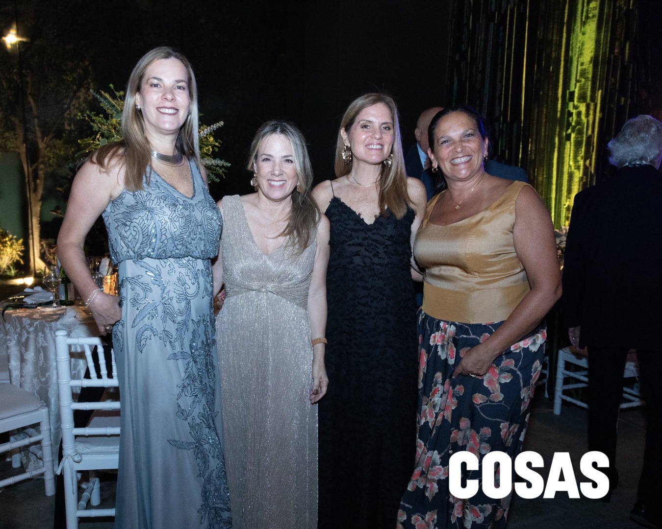 Elga Schuller, Gladys Rodríguez Mariategui, Andrea y Giselle Parodi