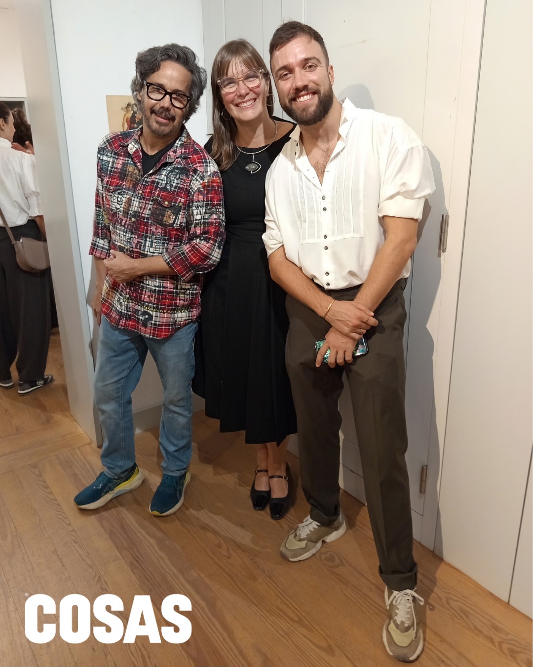 Franklin Salgado, Kiki Pertiñez y Óscar Martínez