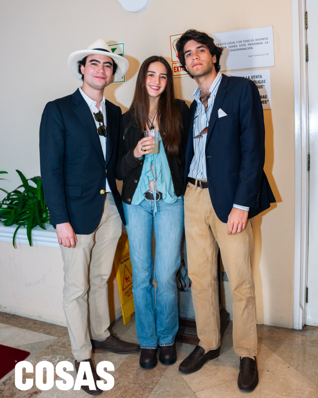 Giacomo Sanguineti, Raffaella Lertora y Juan Diego Garcés